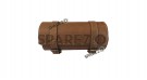 Royal Enfield Meteor and Classic Reborn 350 Leather Tool Bag lever with Grip Brown - SPAREZO